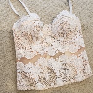 Victoria's Secret Lace Corset Lingerie